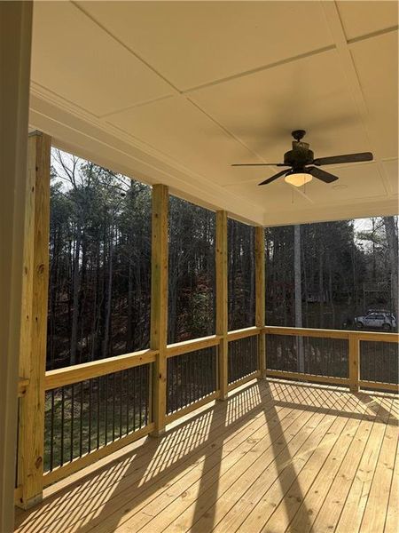 Exterior details and patio area of a home in , Waleska (Image 23).