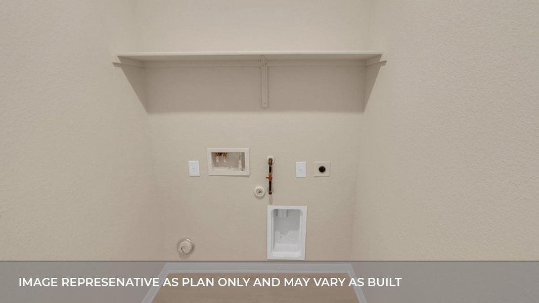 Spacious, unfurnished interior of a new home in Bar W Ranch, Leander (Image 14).