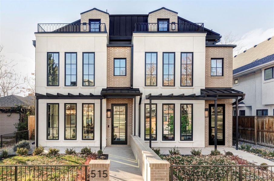 Front exterior of a new home in , Denver, CO, highlighting curb appeal (Image 2).