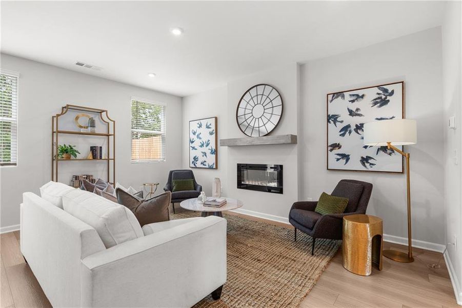 Furnished interior view inside a new home in Stegall Village, Emerson (Image 19).