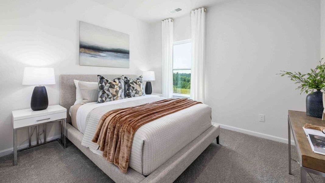 Furnished interior view inside a new home in Laurelbrook, Sherrills Ford (Image 18). Furnished interior view inside a new home in Laurelbrook, Sherrills Ford (Image 18).