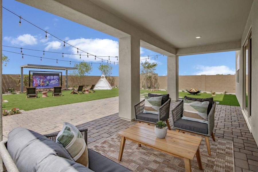 Representative exterior details of a home built from the Pacific by Mattamy Homes in Landmarke, Queen Creek (Image 3).