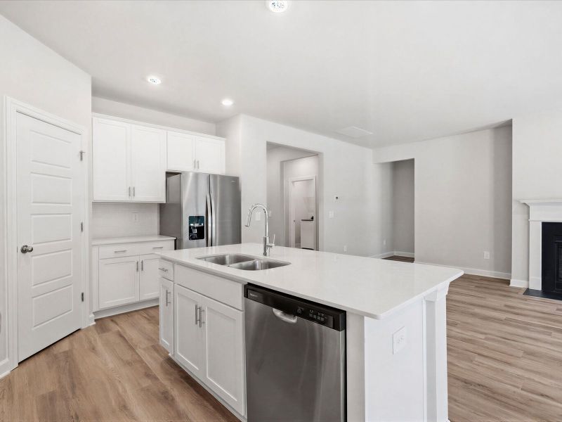 Furnished interior view inside a new home in Southwell Commons, Anderson (Image 5).