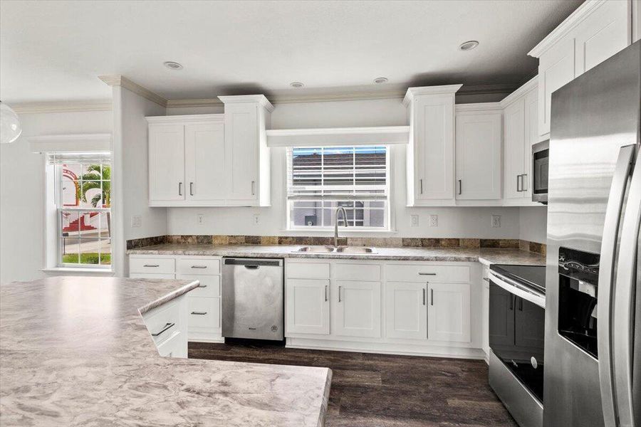 Furnished interior view inside a new home in , Fort Pierce (Image 5).