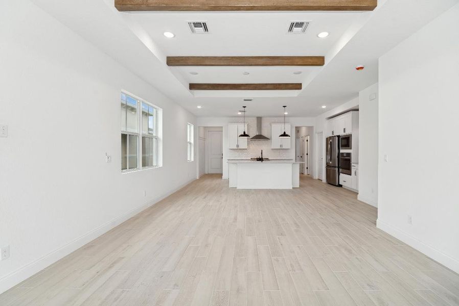 Great Room and Dining Area