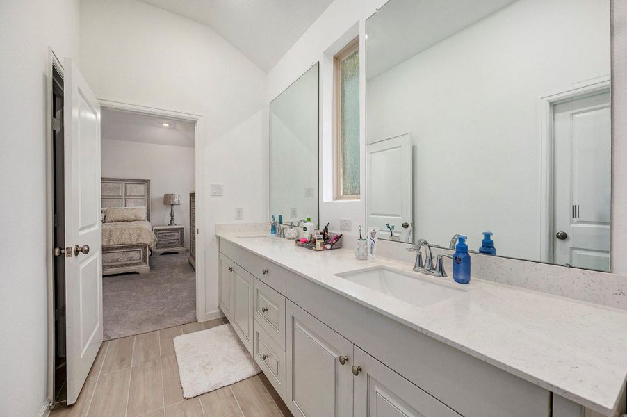 Furnished interior view inside a new home in Sunterra, Katy (Image 20). Furnished interior view inside a new home in Sunterra, Katy (Image 20).