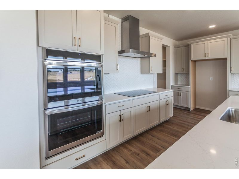 Furnished interior view inside a new home in Prairie Song Story Collection - Single Family Homes, Windsor (Image 9).