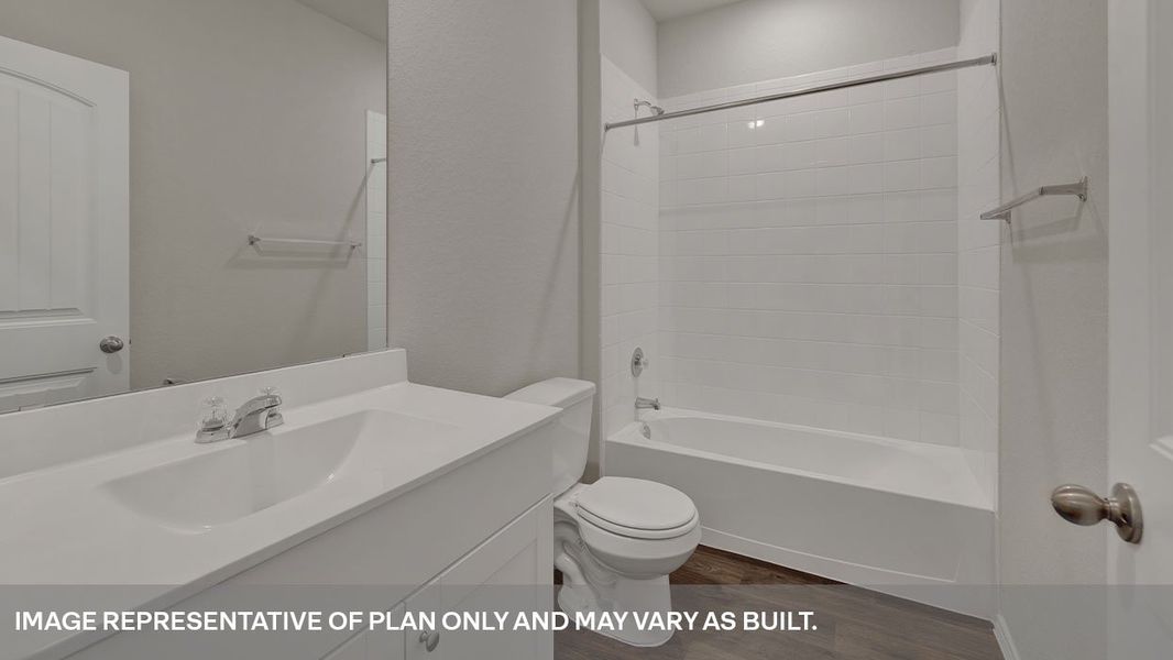 Furnished interior view inside a new home in Arroyo Ranch, Seguin (Image 6).