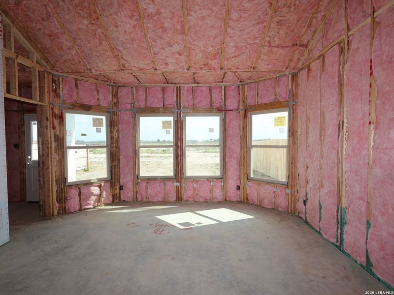 In-progress construction of a new home in Meadows at Clear Springs, New Braunfels, TX (Image 23).