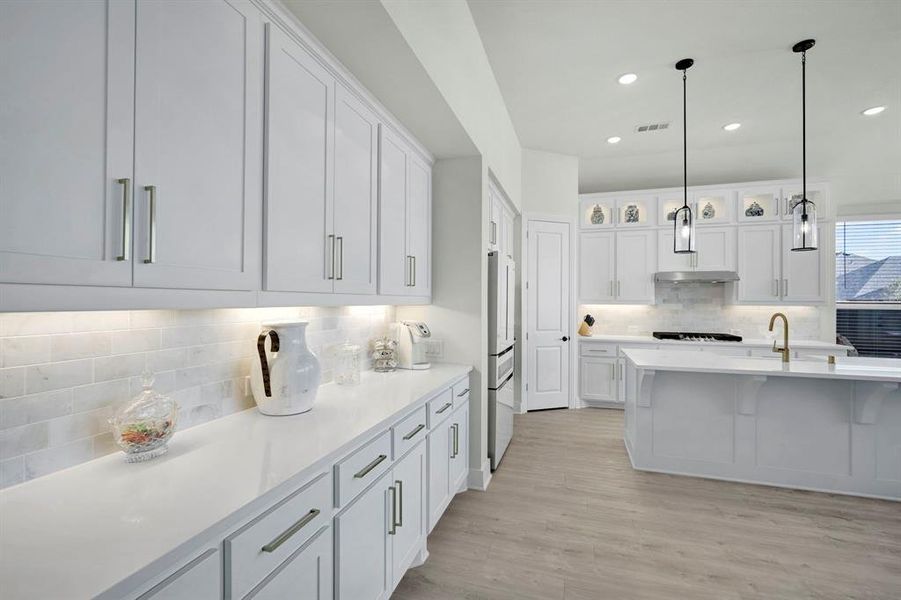 Furnished interior view inside a new home in , Midlothian (Image 17).