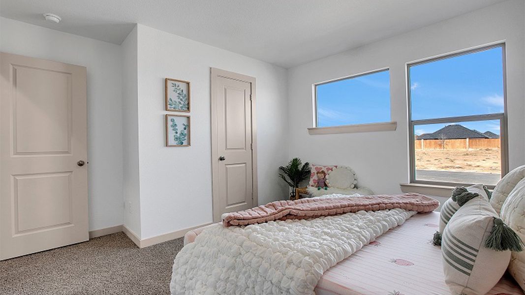 Furnished interior view inside a new home in Westmont, Lubbock (Image 3). Furnished interior view inside a new home in Westmont, Lubbock (Image 3).