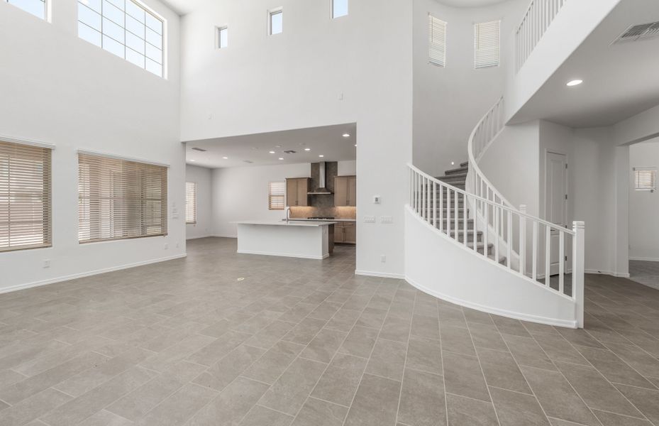 Spacious, unfurnished interior of a new home in Harvest - Enchantment Series, Queen Creek (Image 31). Spacious, unfurnished interior of a new home in Harvest - Enchantment Series, Queen Creek (Image 31).