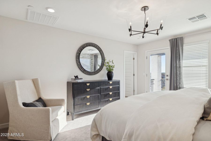 Primary Bedroom - Model