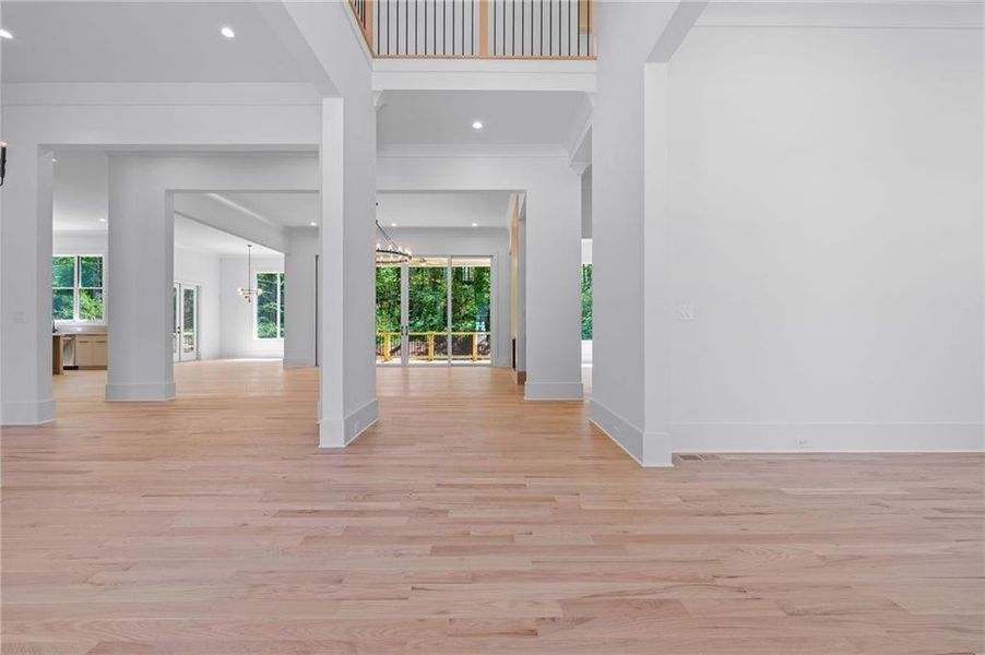 Spacious, unfurnished interior of a new home in , Marietta (Image 22).