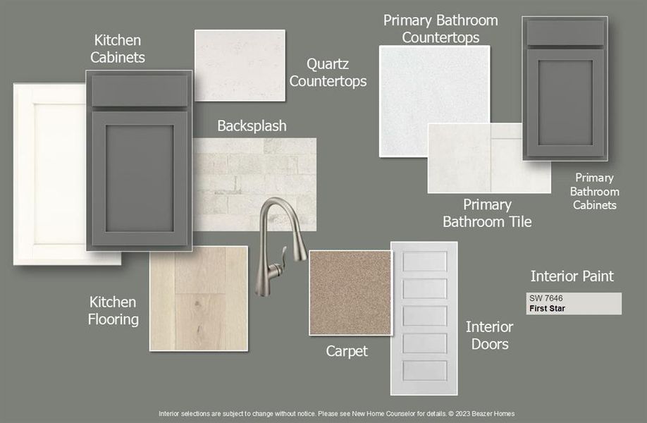 Beazer Homes Lake Pointe at Paloma Creek Rainier Design Image