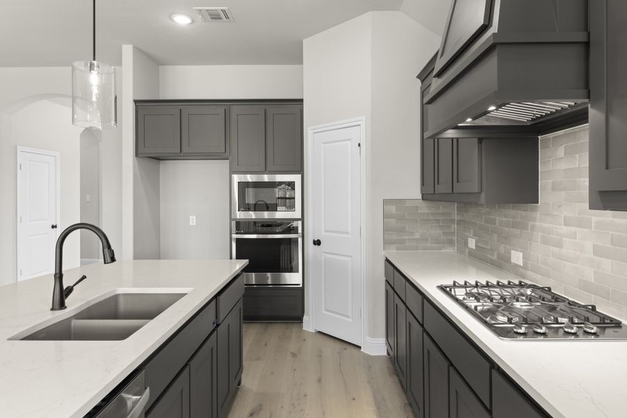 Furnished interior view inside a new home in Lovers Landing, Forney (Image 7).