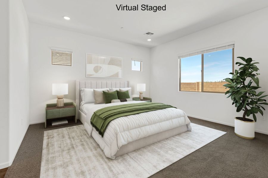 Furnished interior view inside a new home in Saguaro Reserve II, Marana (Image 7). Furnished interior view inside a new home in Saguaro Reserve II, Marana (Image 7).