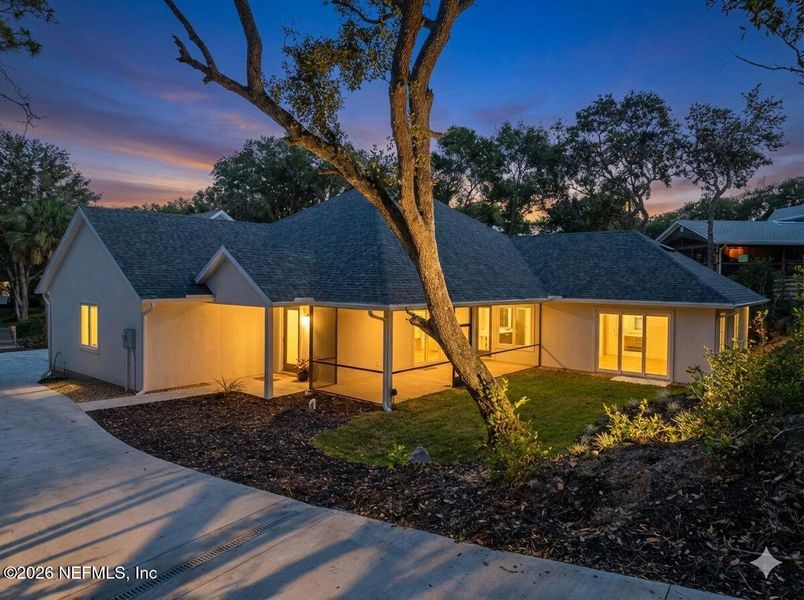 Exterior details and patio area of a home in , Fernandina Beach (Image 3). Exterior details and patio area of a home in , Fernandina Beach (Image 3).