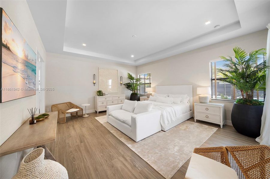 Furnished interior view inside a new home in , Miami (Image 11). Furnished interior view inside a new home in , Miami (Image 11).