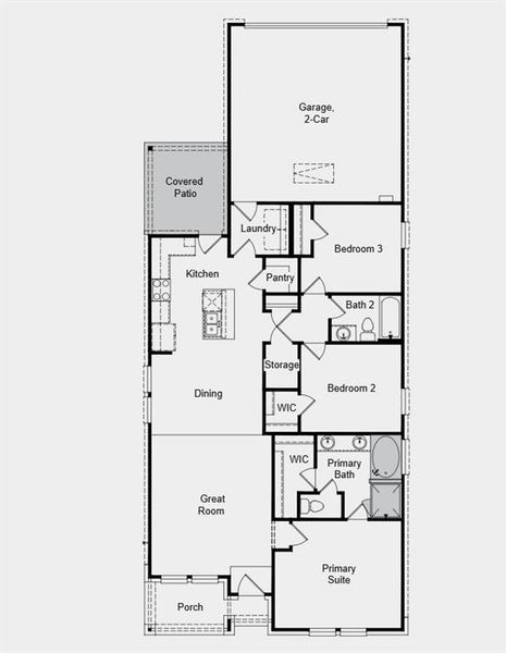 Additional Highlights Include: covered back patio and a slide-in tub in the primary bathroom.