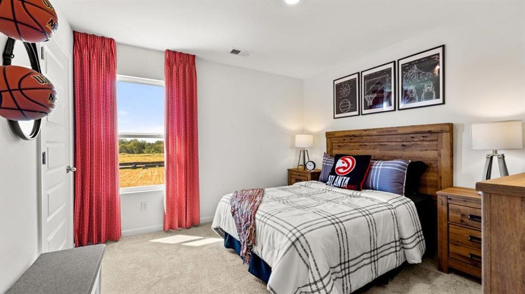 Furnished interior view inside a new home in Fox Crossing, Griffin (Image 16).