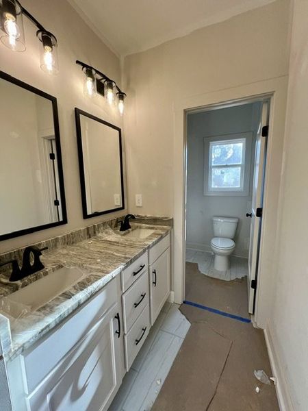 In-progress construction of a new home in Hammett Woods, Hogansville, GA (Image 10).