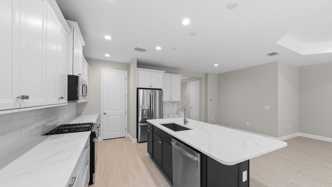 Furnished interior view inside a new home in Verandah, Fort Myers (Image 7).