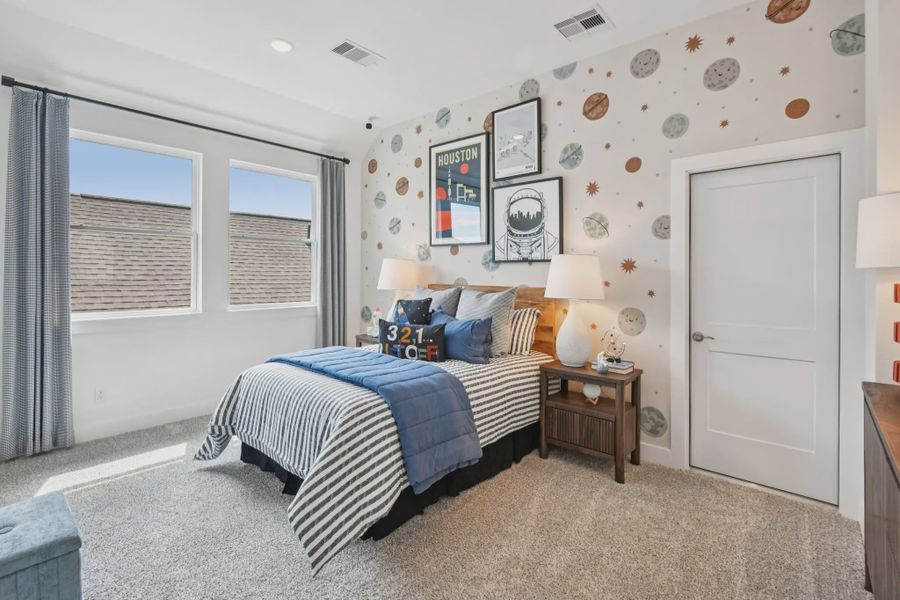 Representative furnished interior of a home built from the Versailles by Chesmar Homes in Jubilee Chateau, Hockley (Image 9).