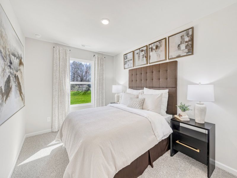 Furnished interior view inside a new home in Valentine Townes, Greer (Image 9).