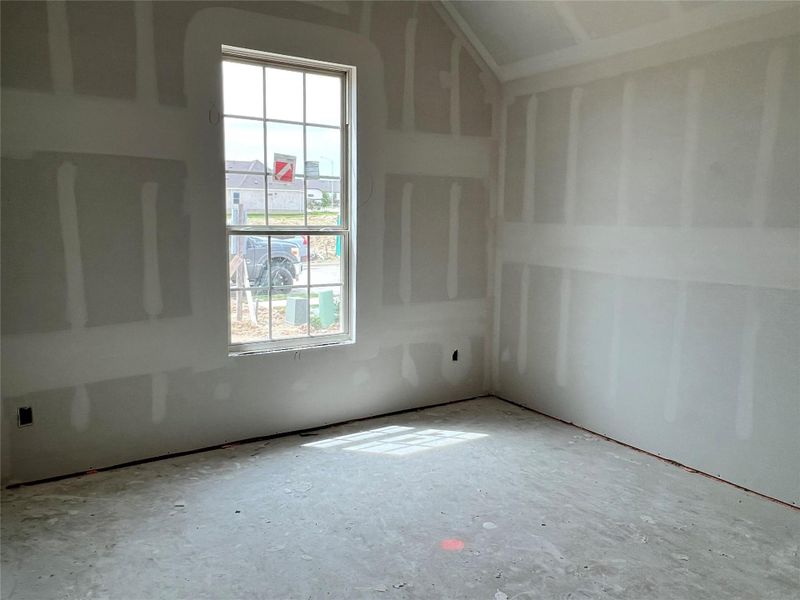 Unfurnished room with plenty of natural light