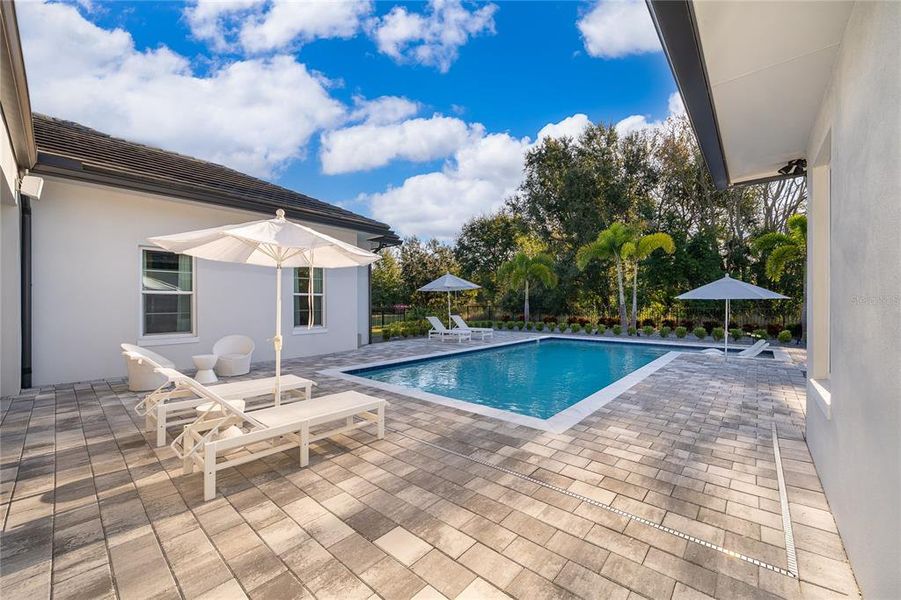 Exterior details and patio area of a home in , Montverde (Image 3). Exterior details and patio area of a home in , Montverde (Image 3).