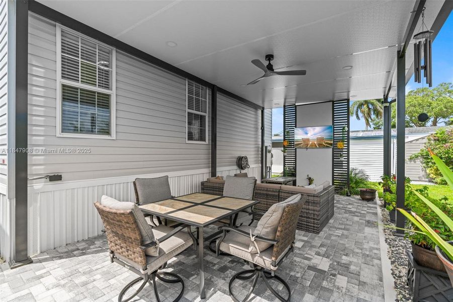 Furnished interior view inside a new home in , Davie (Image 11).