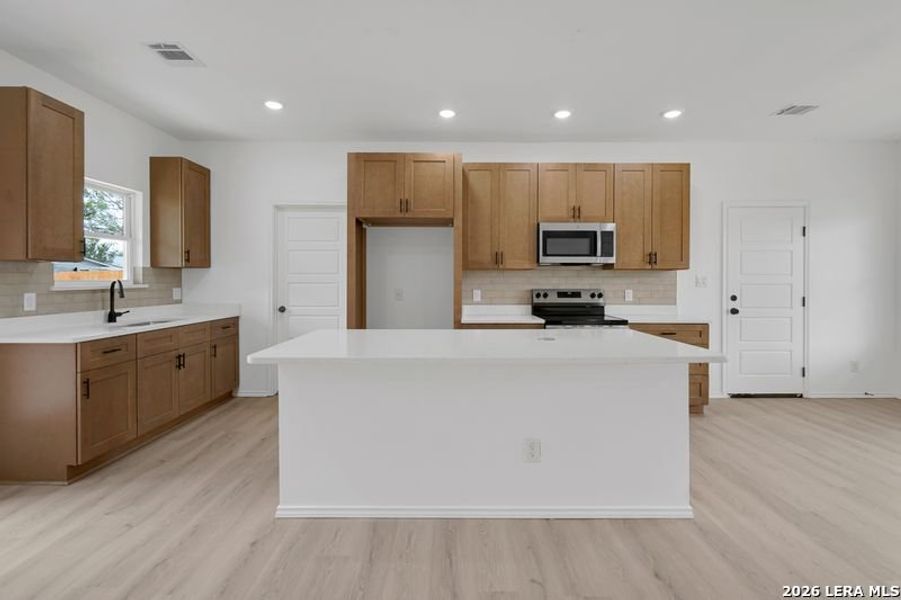 Furnished interior view inside a new home in , San Antonio (Image 6).