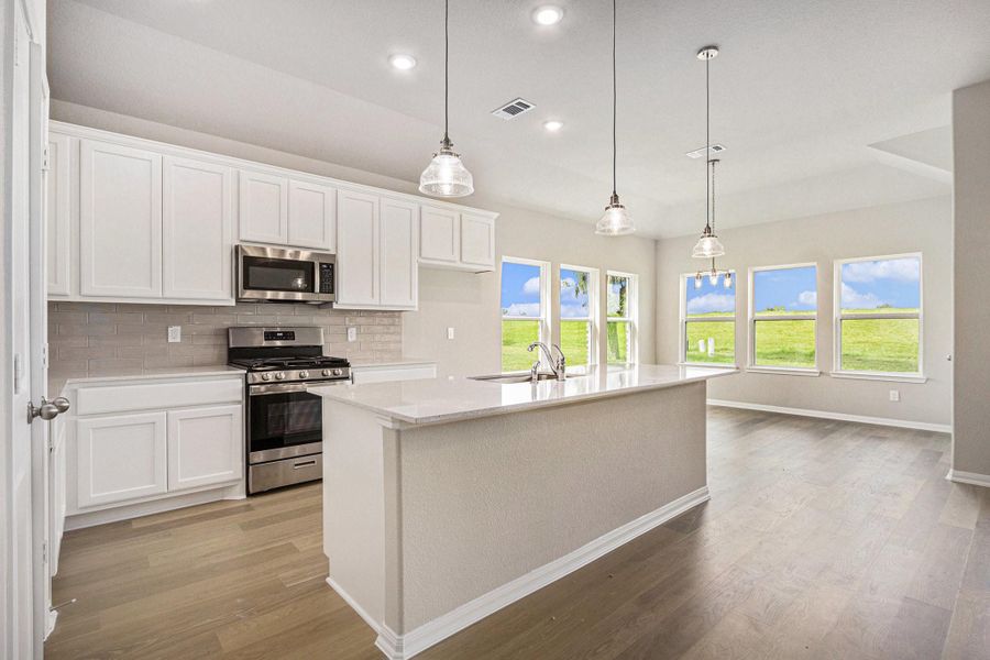 Furnished interior view inside a new home in , West Columbia (Image 3).
