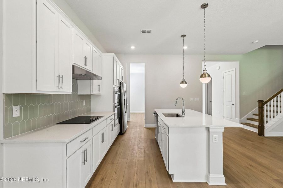 Furnished interior view inside a new home in , St. Augustine (Image 14).