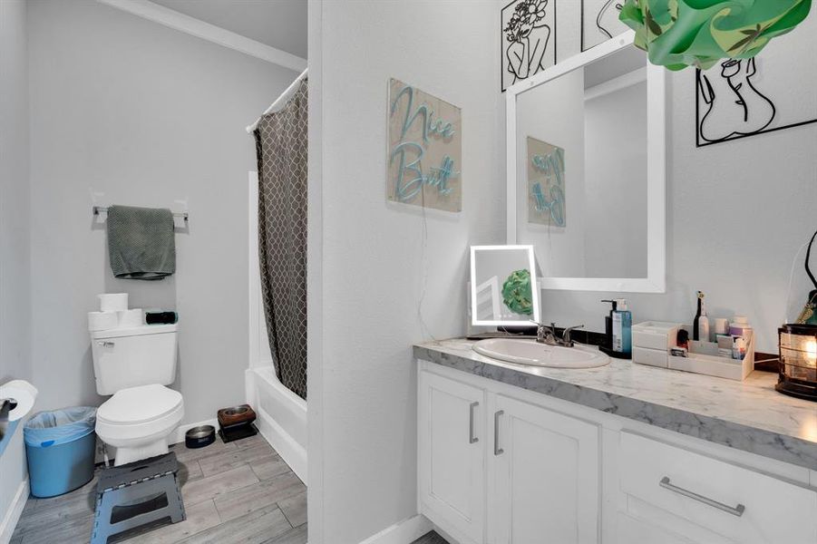 Furnished interior view inside a new home in , Italy (Image 15).