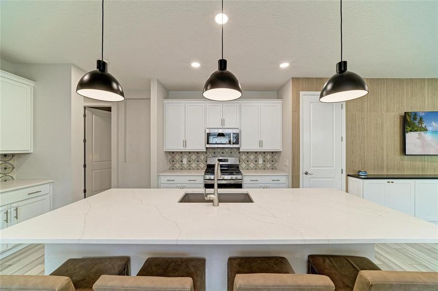 Furnished interior view inside a new home in , Sarasota (Image 34).