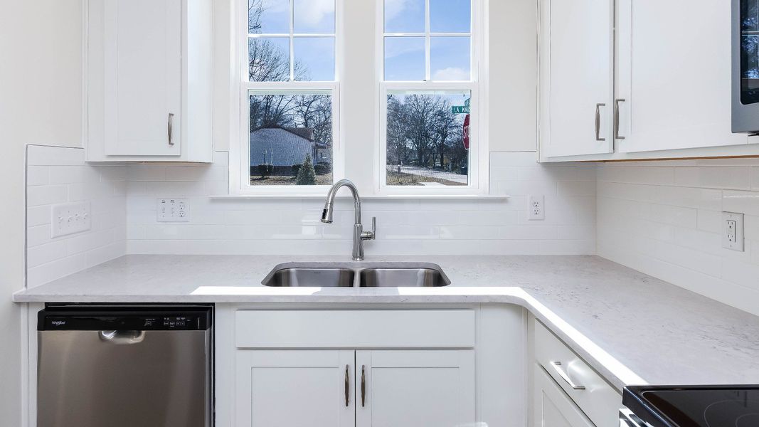 Furnished interior view inside a new home in Battle Bridge, Raleigh (Image 13).