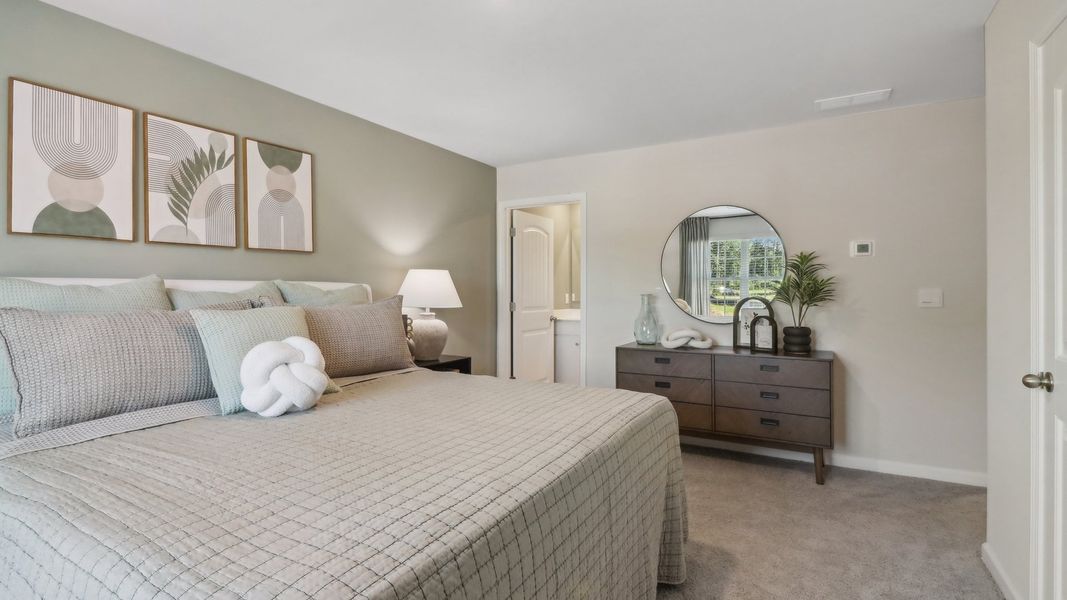 Furnished interior view inside a new home in Wellington Park, Lithonia (Image 26).