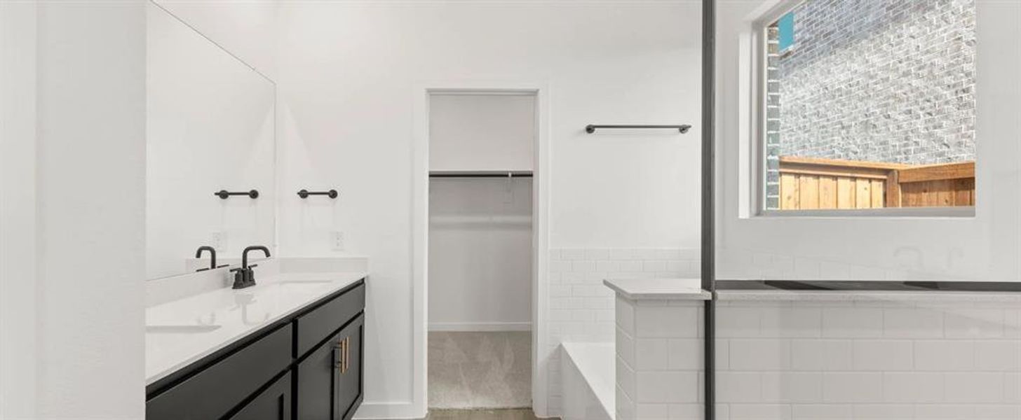 Primary Bathroom featuring the Noir Collection