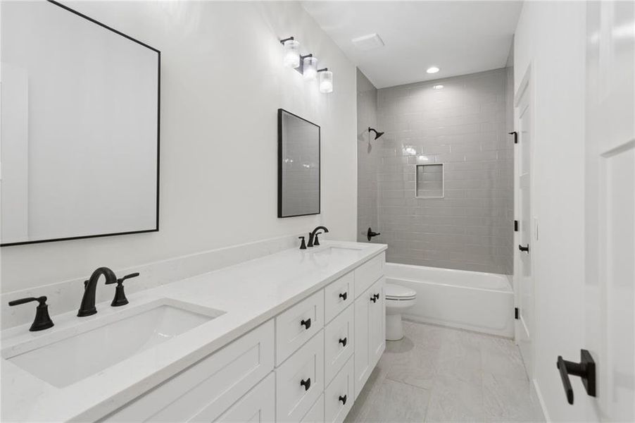 Furnished interior view inside a new home in , Smyrna (Image 9).