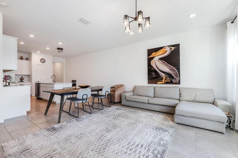 Furnished interior view inside a new home in , West Palm Beach (Image 7).