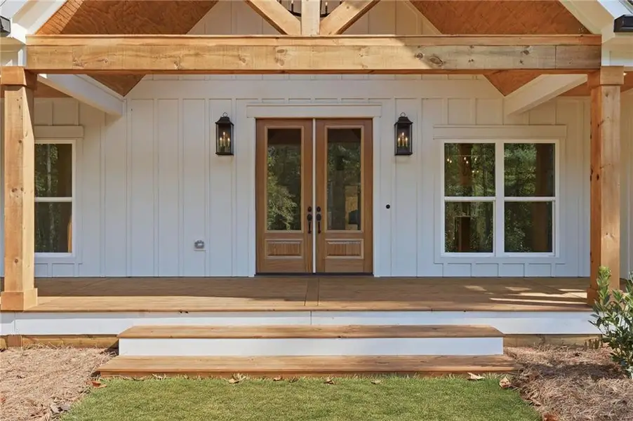 Exterior details and patio area of a home in , Dahlonega (Image 34). Exterior details and patio area of a home in , Dahlonega (Image 34).