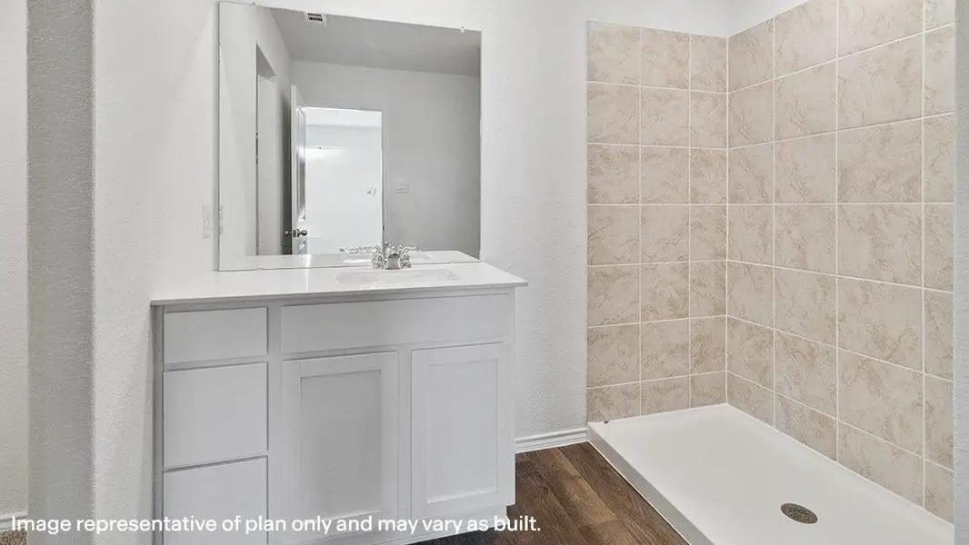 Furnished interior view inside a new home in Lucero, San Antonio (Image 9).
