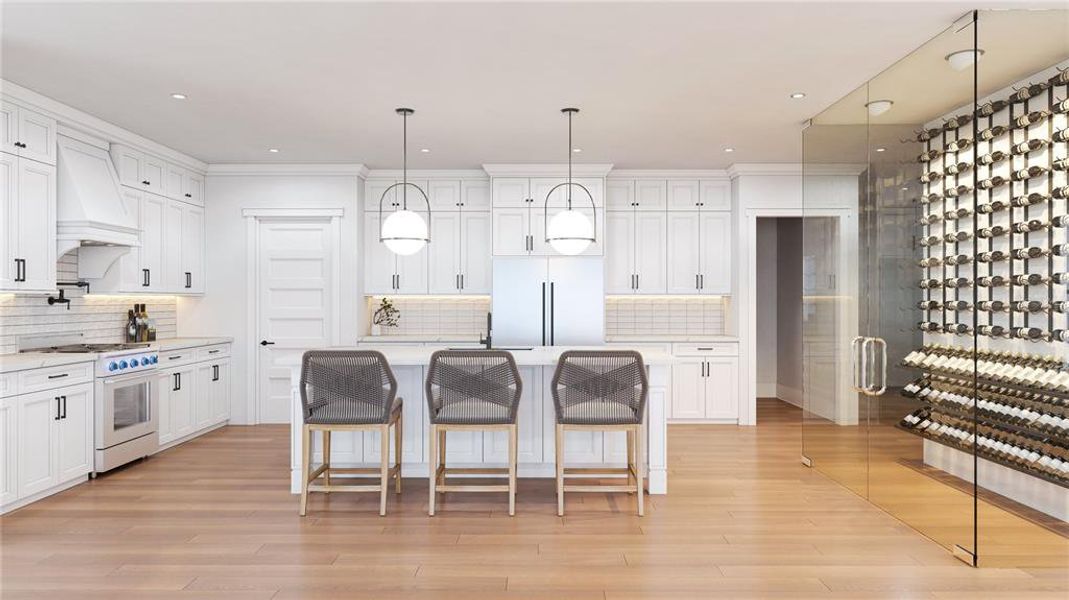 Furnished interior view inside a new home in , Tampa (Image 6).