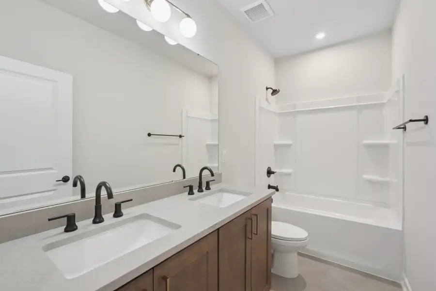 Furnished interior view inside a new home in Summit At Homestead, Chapel Hill (Image 8).