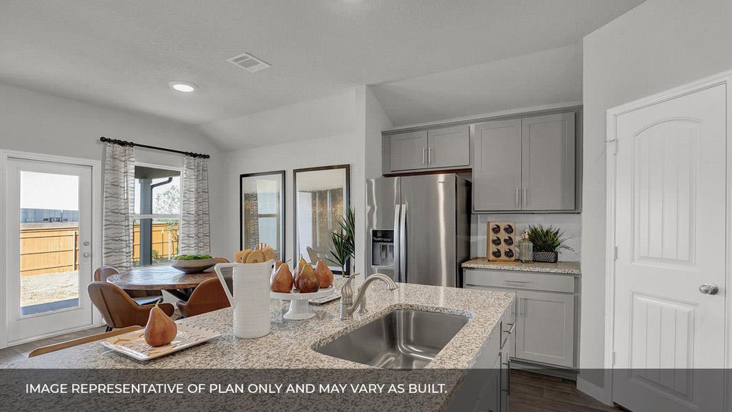 Furnished interior view inside a new home in Watermill, Uhland (Image 9).
