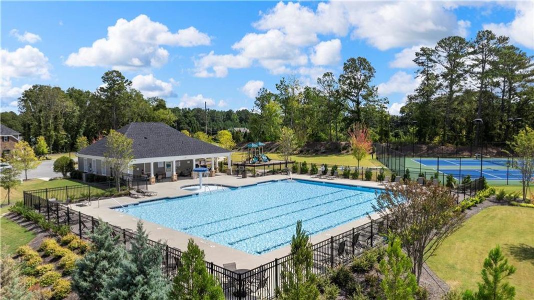 Community amenities in Water Oak Estates, Lawrenceville (Image 52).
