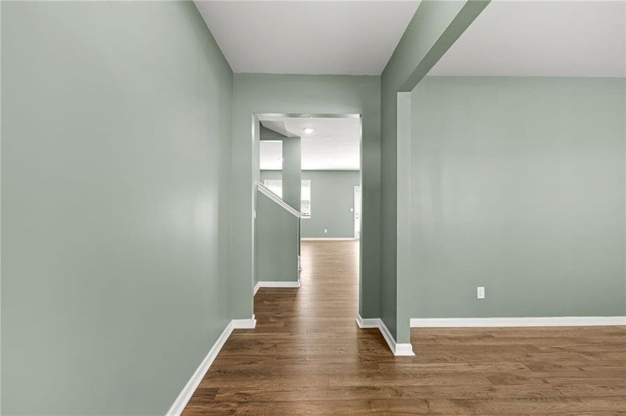 Spacious, unfurnished interior of a new home in , Dallas (Image 20).