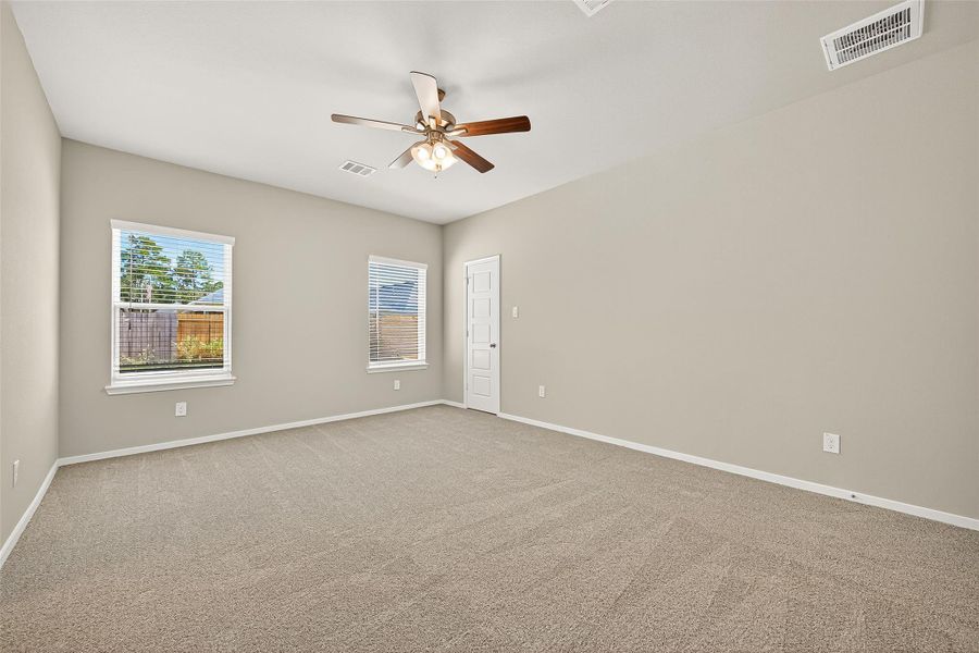 Spacious, unfurnished interior of a new home in Mill Creek Trails, Magnolia (Image 21). Spacious, unfurnished interior of a new home in Mill Creek Trails, Magnolia (Image 21).